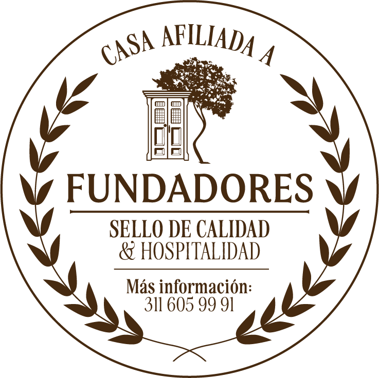Sello Fundadores: casa afiliada, sello de calidad y hospitalidad